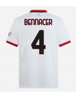 AC Milan Ismael Bennacer #4 Venkovní Dres 2024-25 Krátký Rukáv